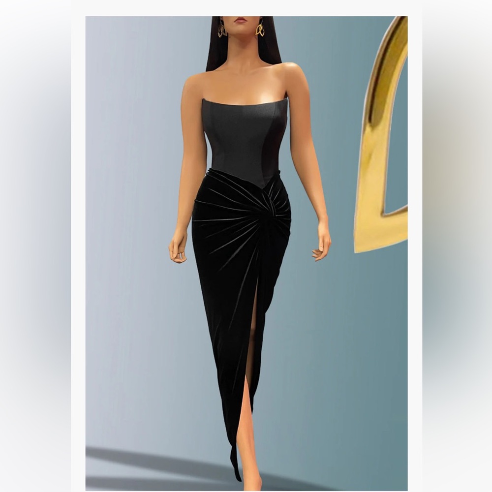 Black dress. Eva Mejl dress